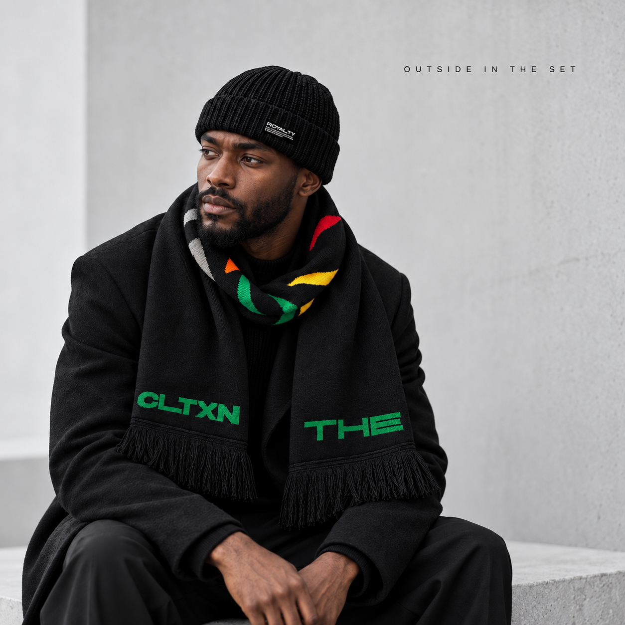 TAC Scarf and Beanie set - Royalty Collection