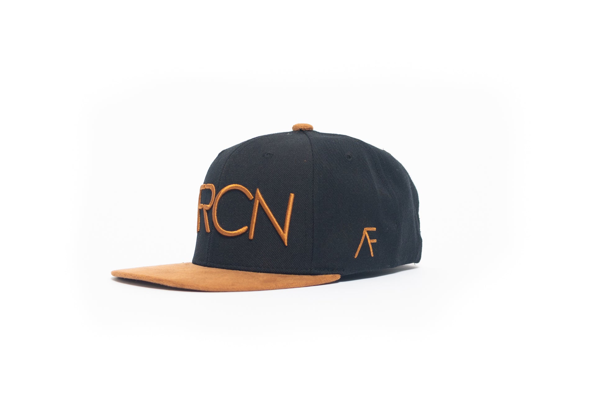 AFRCN Suede Brim Snapback Hat – Sahara-Inspired Design