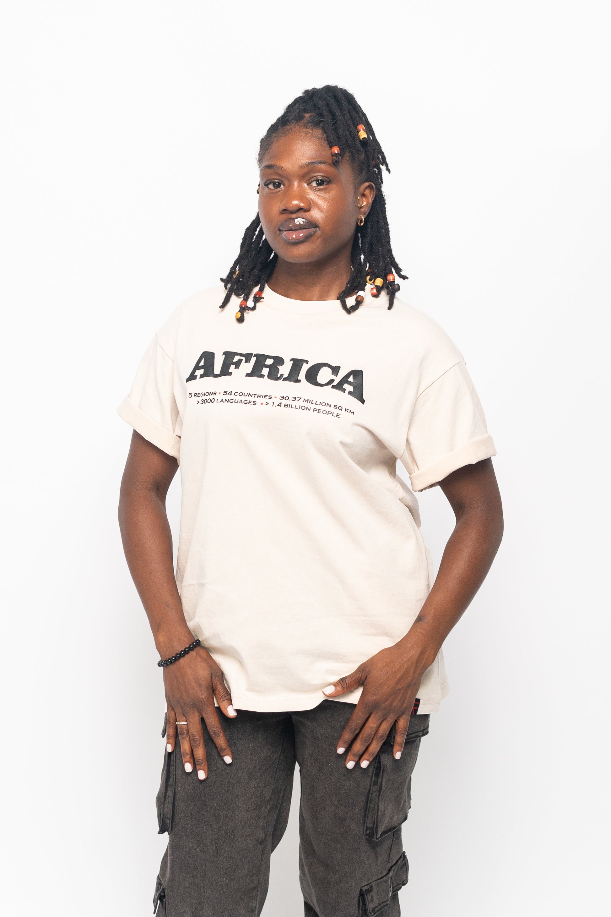 All African Vintage Tee Bundle – Ebony & Ivory Set