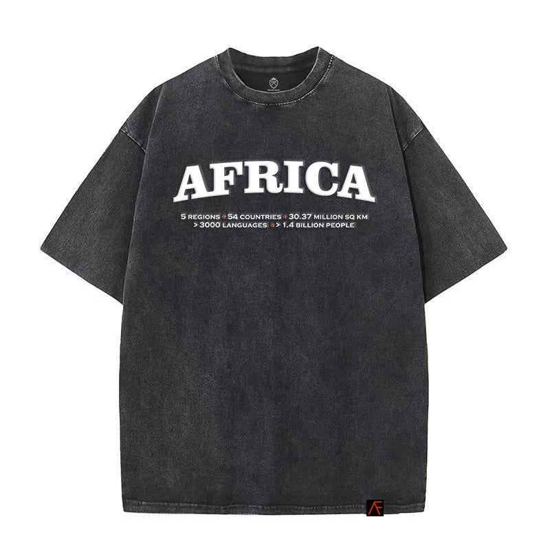 All African Vintage Tee – Ebony Edition